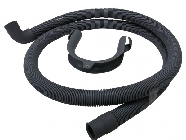 Ablaufschlauch Waschmaschine Spülmaschine mit Winkel Uniflex 1,5 m 111.211