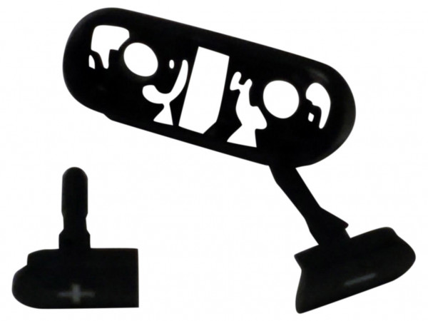 4333553 Taststift/Knebel schwarz