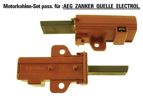 Motorkohlen Waschmaschine Zanussi Set 214.095