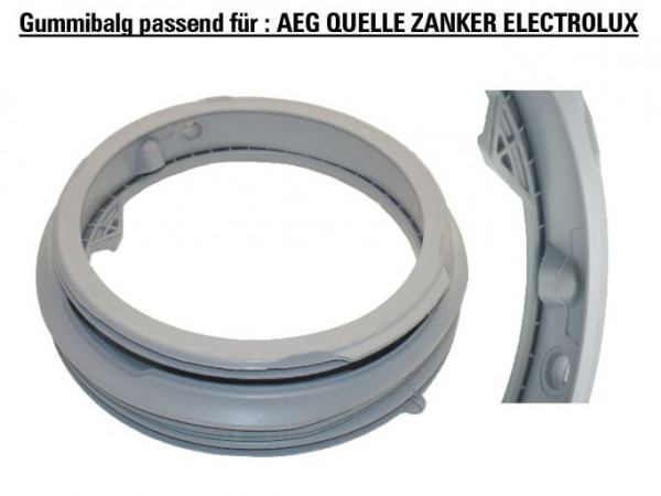 Türmanschette Waschmaschine für AEG Zanker 101.309 110859021