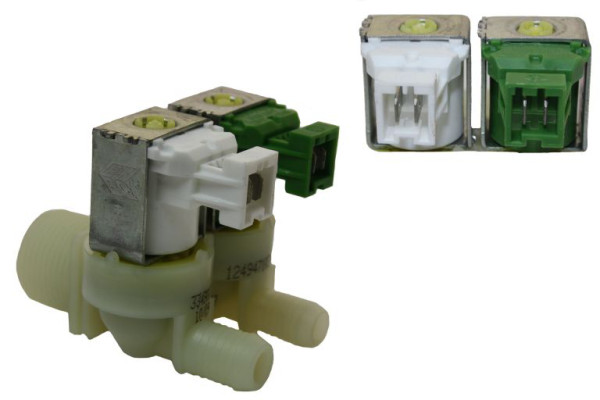 Ventil Waschmaschine AEG, Electrolux zweifach 208.069