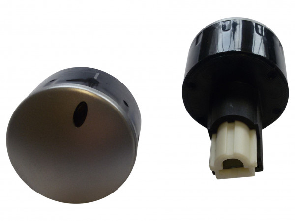 Knebel-Set 2fach BO inox 0064.4985