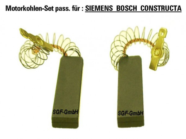 Motorkohlen Waschmaschine Siemens, Bosch, Constructa Set 214.090 00154740