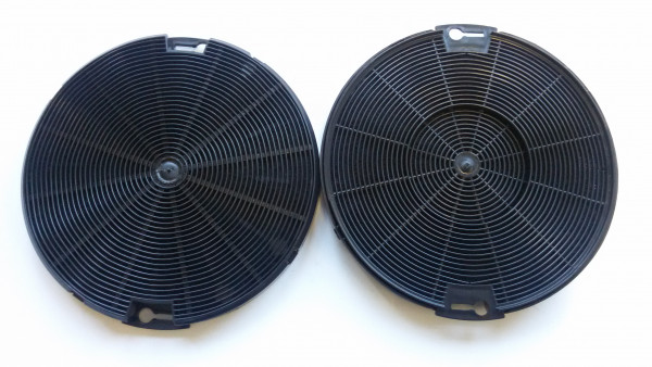 Kohlefilter-Set rund 2Stück 701.061